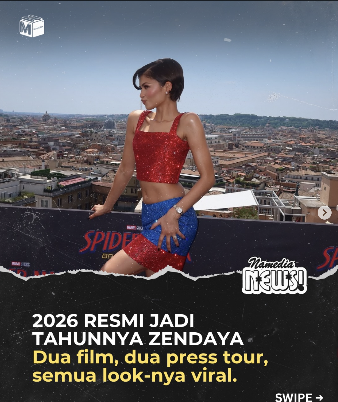 2026 Resmi Jadi Tahunnya Zendaya