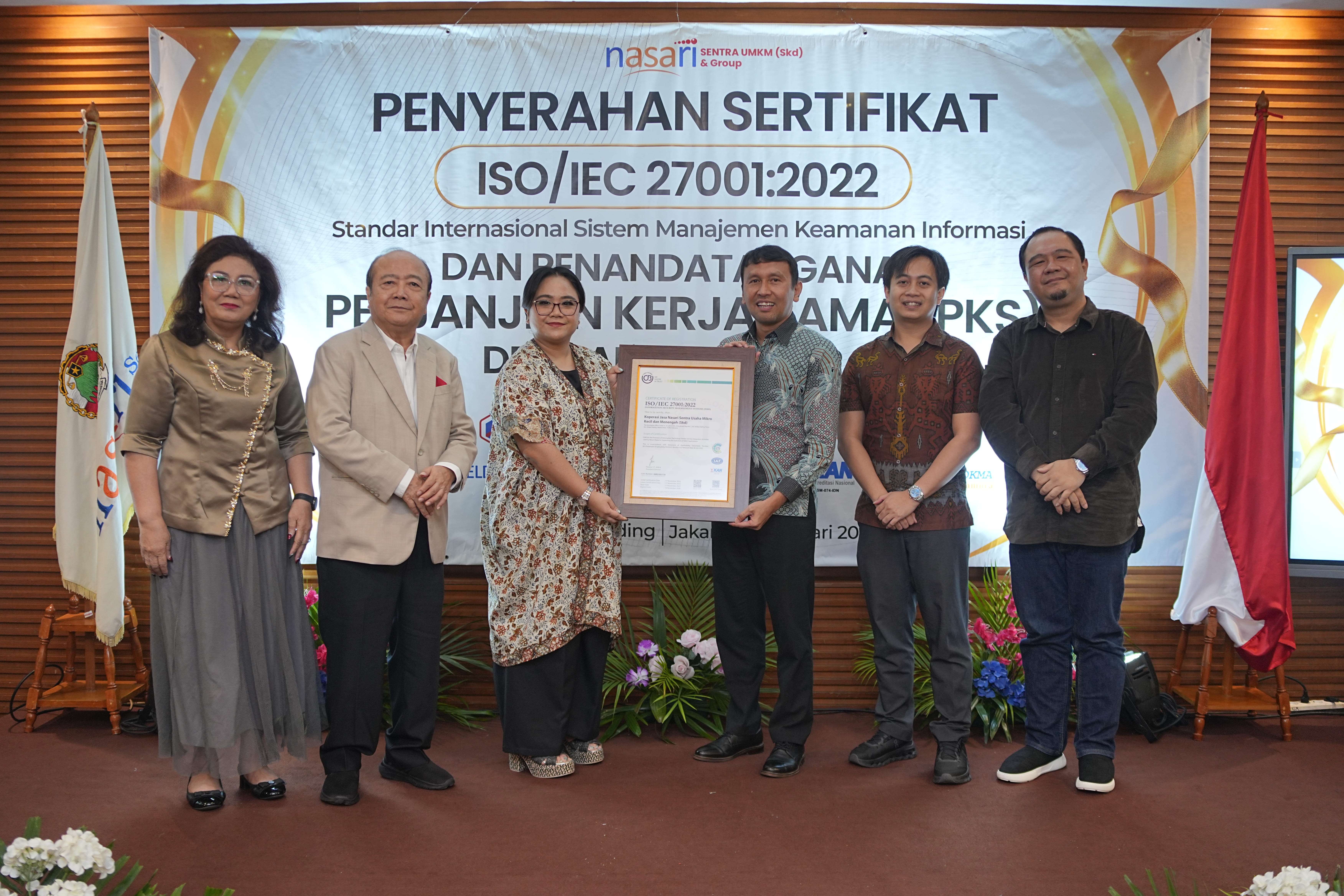 Resmi Kantongi Sertifikat ISO 27001:2022, NADI Menjaga Keamanan dan Kerahasiaan Informasi Pengguna Berstandar Internasional